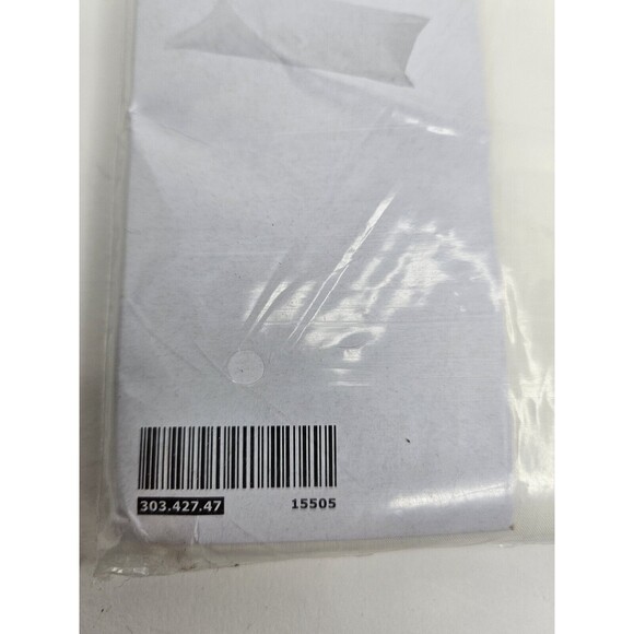 New Ikea Ullvide Queen Size Pillowcase Size 20 X 32" White 303.427.47 - Picture 2 of 4